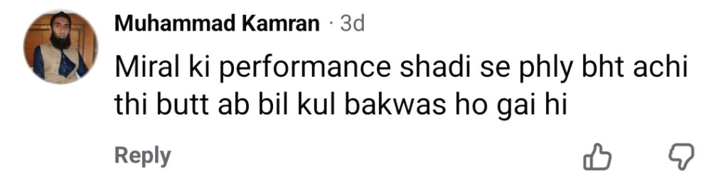 Shaidai’s Story & Miraal’s Character Severely Criticized Shaidai’s Story & Miraal’s Character Severely Criticized