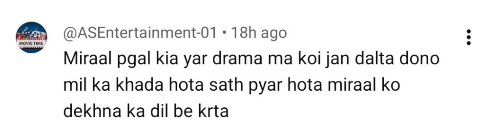 Shaidai’s Story & Miraal’s Character Severely Criticized Shaidai’s Story & Miraal’s Character Severely Criticized