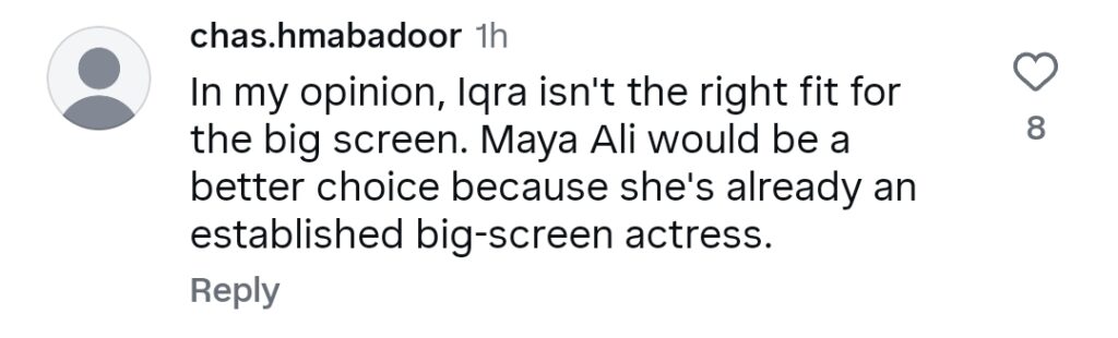 Fawad Khan's Casting With Iqra Aziz Sparks Backlash Fawad Khan’s Casting With Iqra Aziz Sparks Backlash