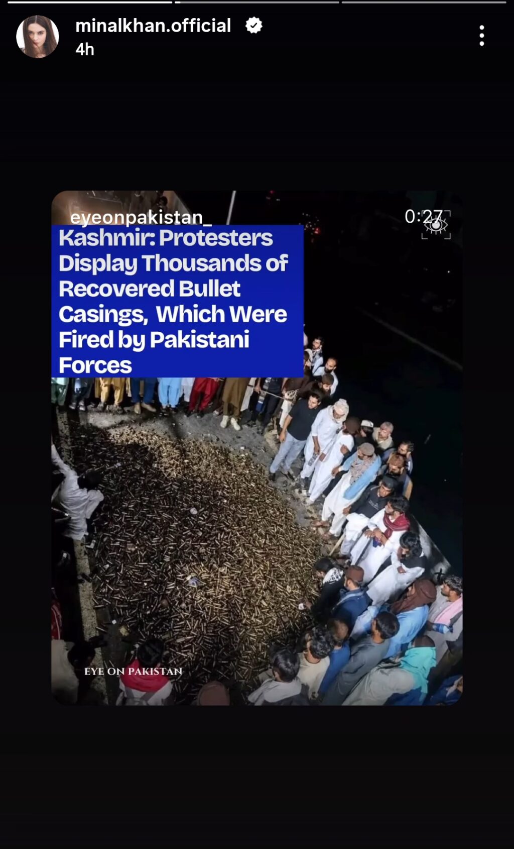 Pakistani Actors Raise Their Voice For Kashmiris Pakistani Actors Raise Their Voice For Kashmiris