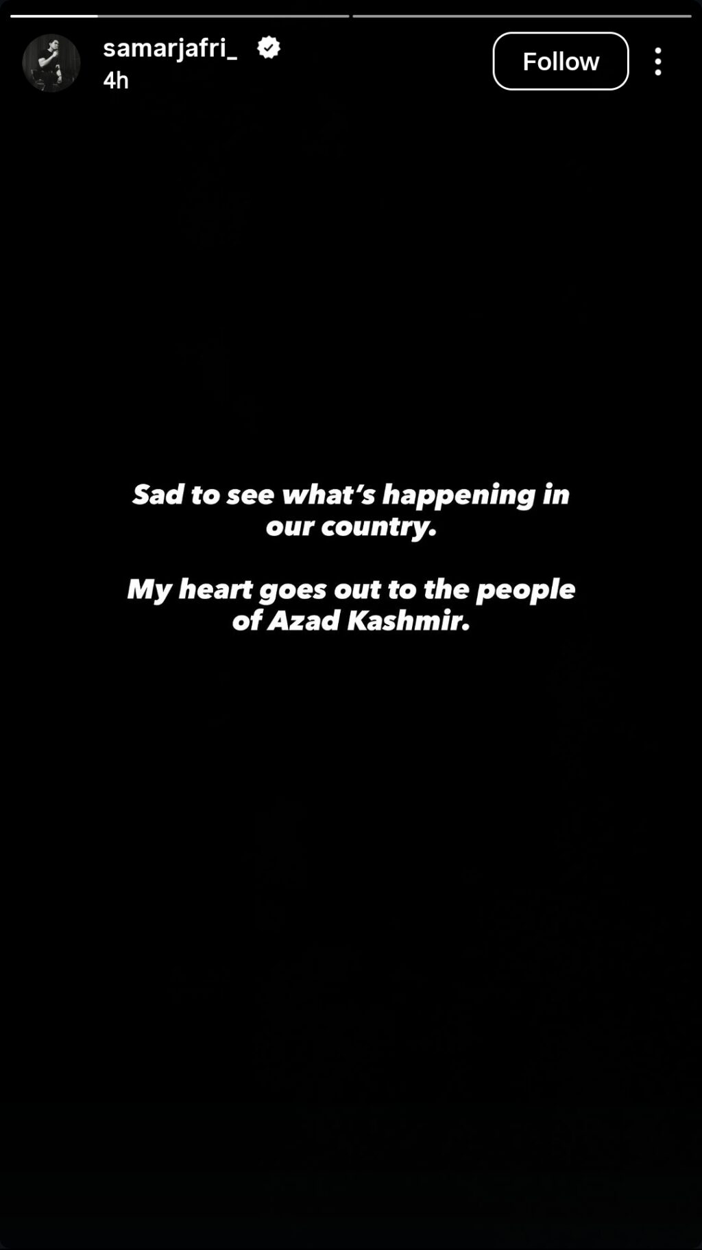 Pakistani Actors Raise Their Voice For Kashmiris Pakistani Actors Raise Their Voice For Kashmiris