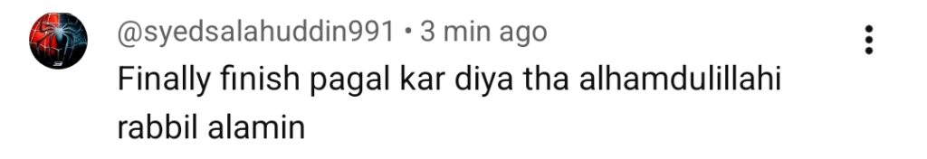 Dr Bahu Last Episode Public Reaction Dr Bahu Last Episode Public Reaction