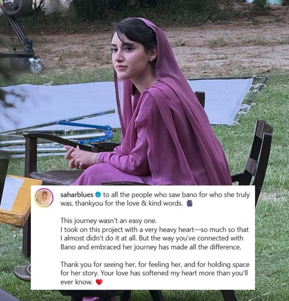 Sehar Hashmi On Her Zanjeerain Post About Sajal Aly's Cold Behaviour Sehar Hashmi On Her Zanjeerain Post About Sajal Aly’s Cold Behaviour