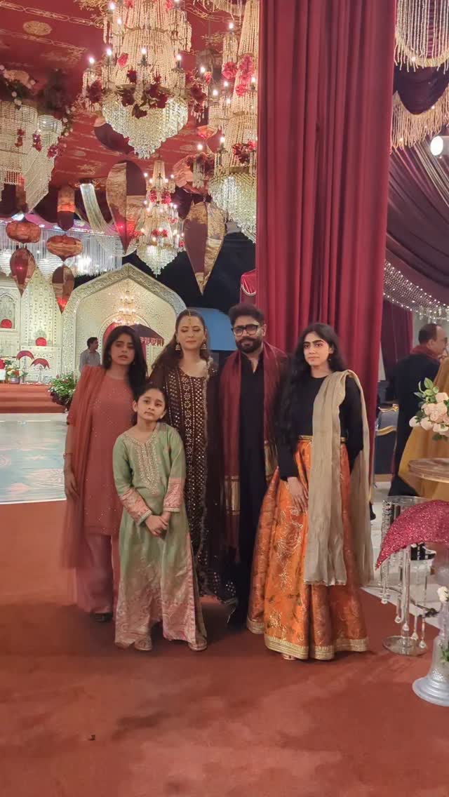 Abrar Ul Haq Family Wedding Moments