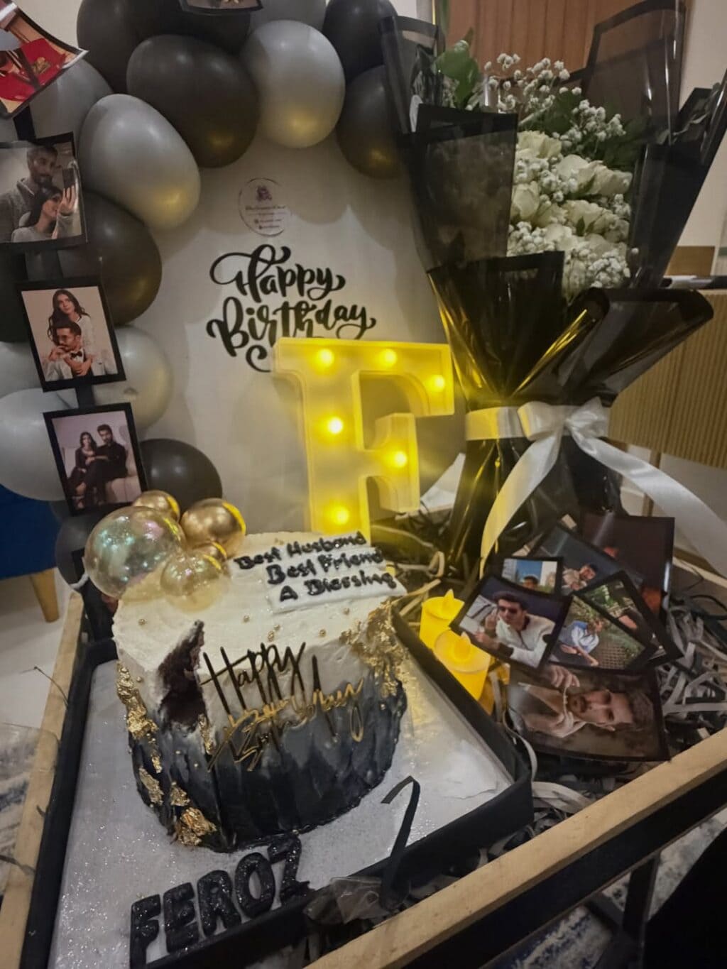 Feroze Khan Celebrates Birthday With Wife Zainab Feroze Feroze Khan Celebrates Birthday With Wife Zainab Feroze