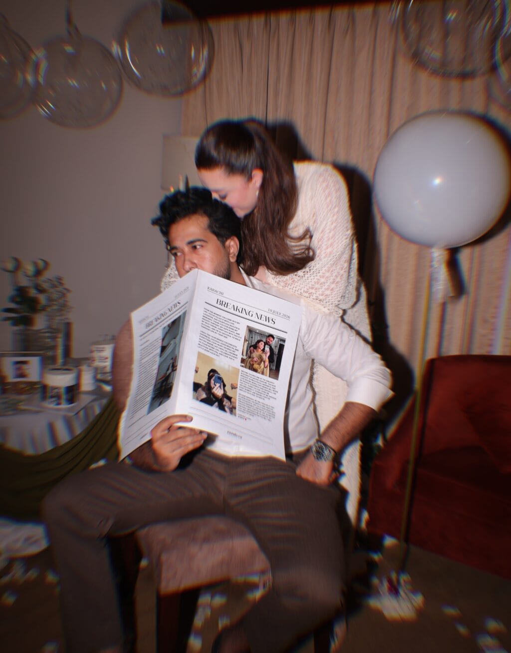 Momina Iqbal Romantically Celebrates Husband Hamza Malik Momina Iqbal Romantically Celebrates Husband Hamza Malik