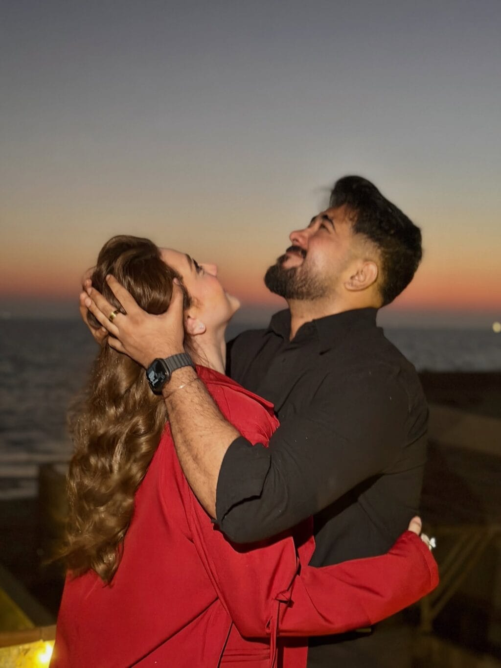 Internet Cringes On Momina Iqbal & Husband’s Romantic Moments