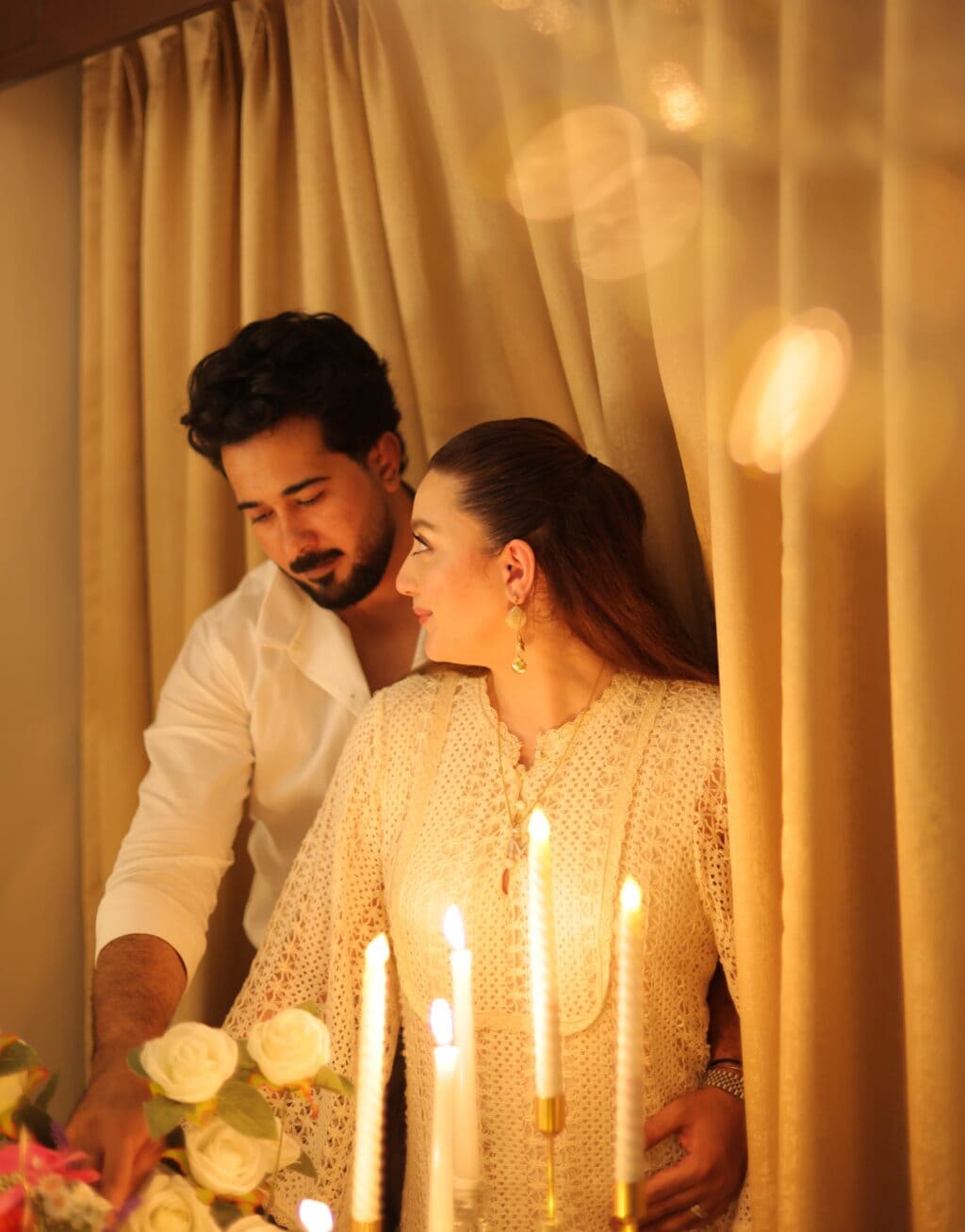 Momina Iqbal Romantically Celebrates Husband Hamza Malik Momina Iqbal Romantically Celebrates Husband Hamza Malik