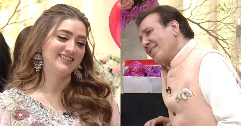 Javed Sheikh’s Flirtation With Momina Iqbal Elicits Reactions