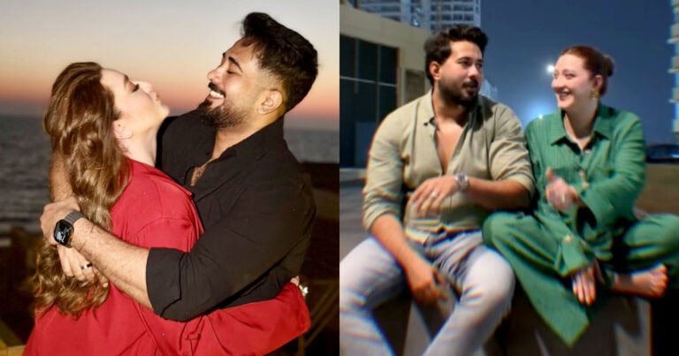 Internet Cringes On Momina Iqbal & Husband’s Romantic Moments