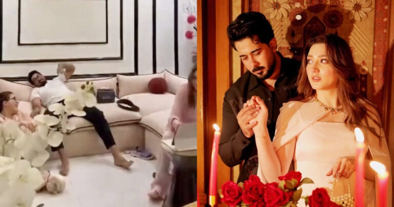 Momina Iqbal Latest Video With Husband & Wife Under Criticism