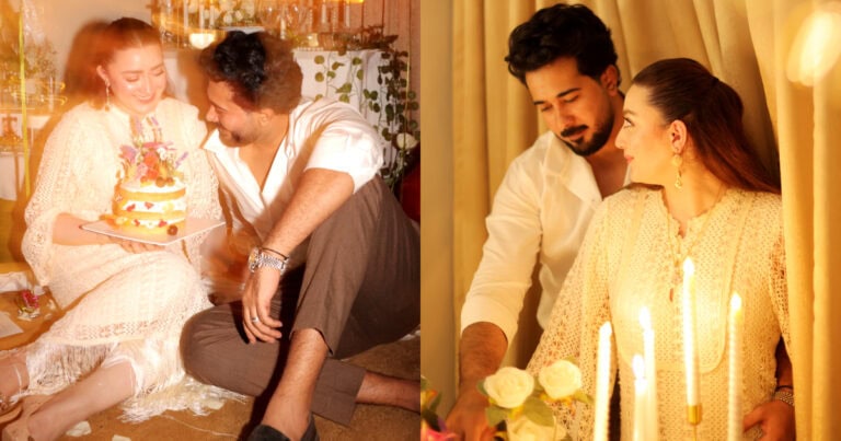 Momina Iqbal Romantically Celebrates Husband Hamza Malik