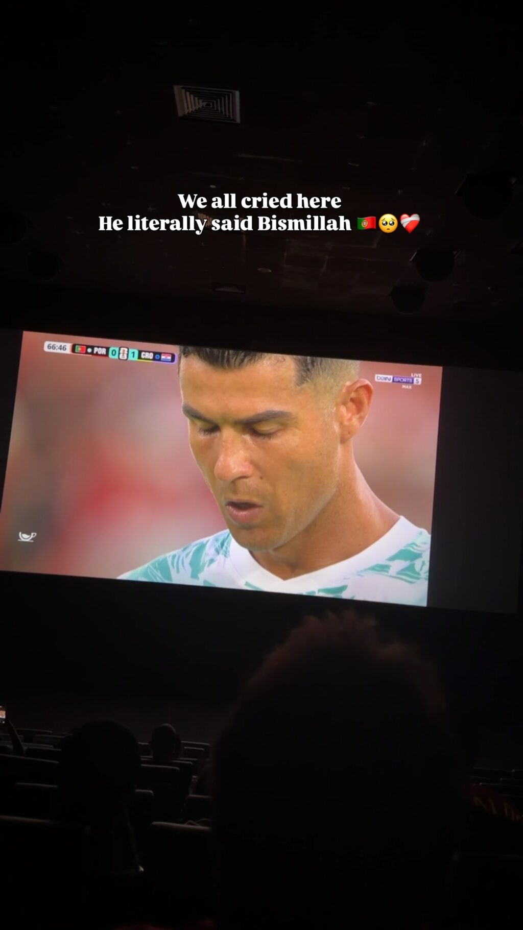 Ronaldo's Bismillah Moment Wins Muslim Audience Ronaldo’s Bismillah Moment Wins Muslim Audience