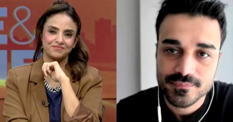 Sachal Afzal Roasts Nadia Khan In Live Show