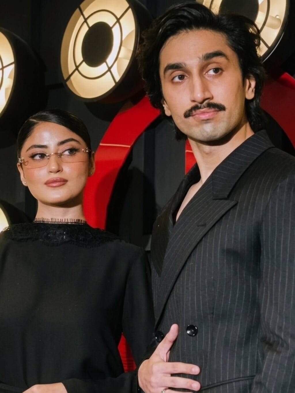 Sajal Aly & Hamza Sohail’s Armani Spotting Elicits Reactions