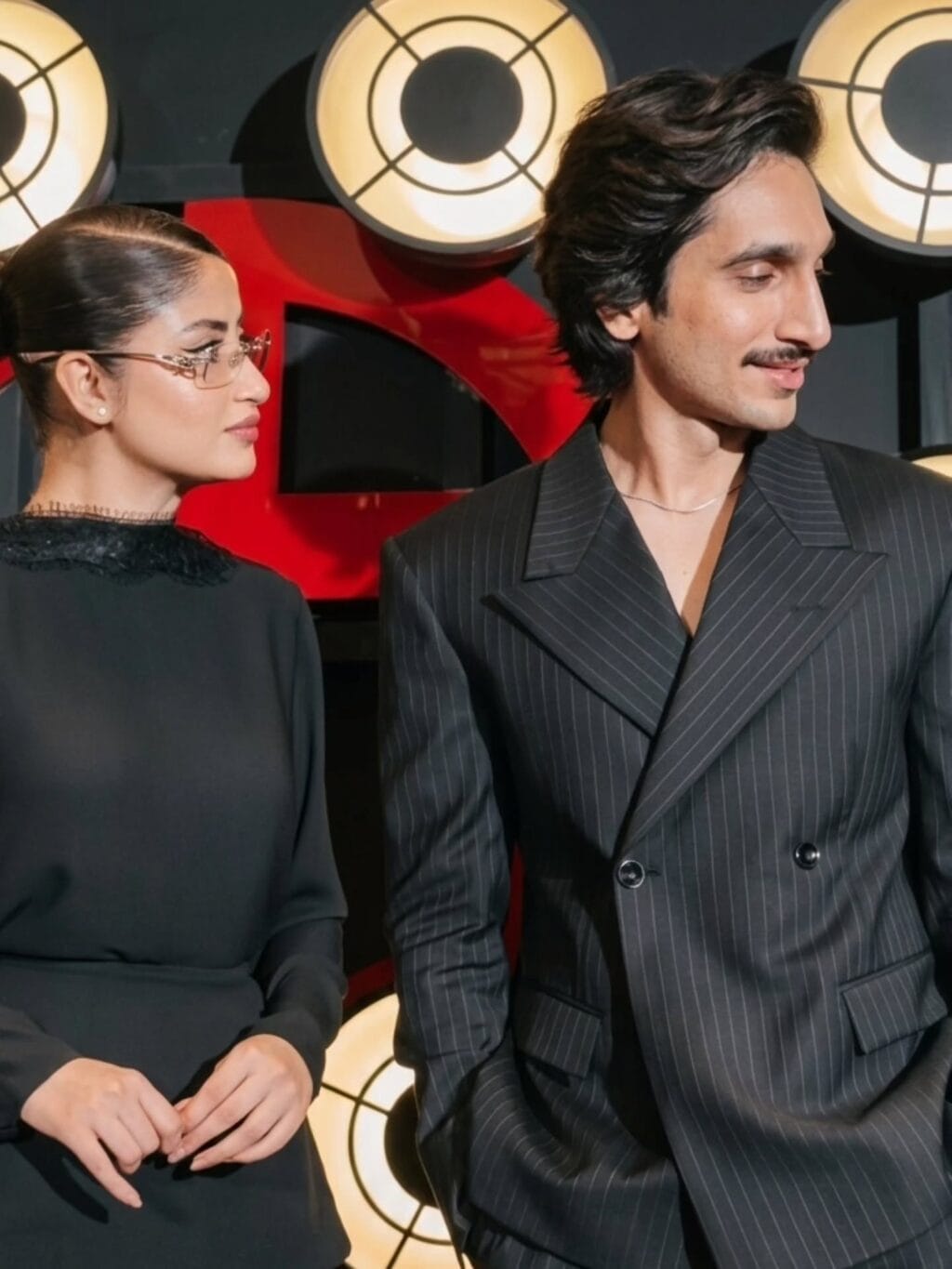 Sajal Aly & Hamza Sohail’s Armani Spotting Elicits Reactions
