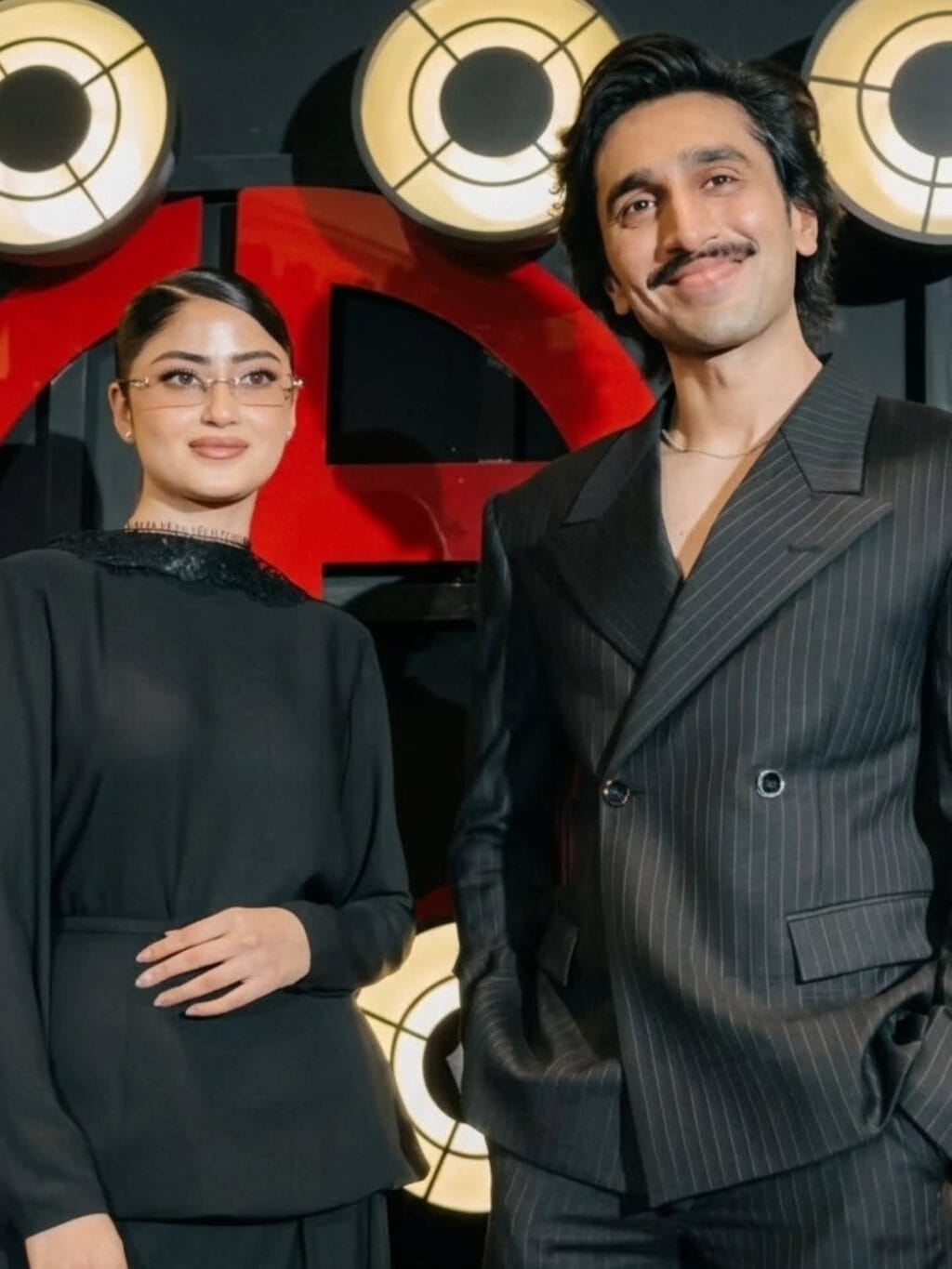 Sajal Aly & Hamza Sohail’s Armani Spotting Elicits Reactions
