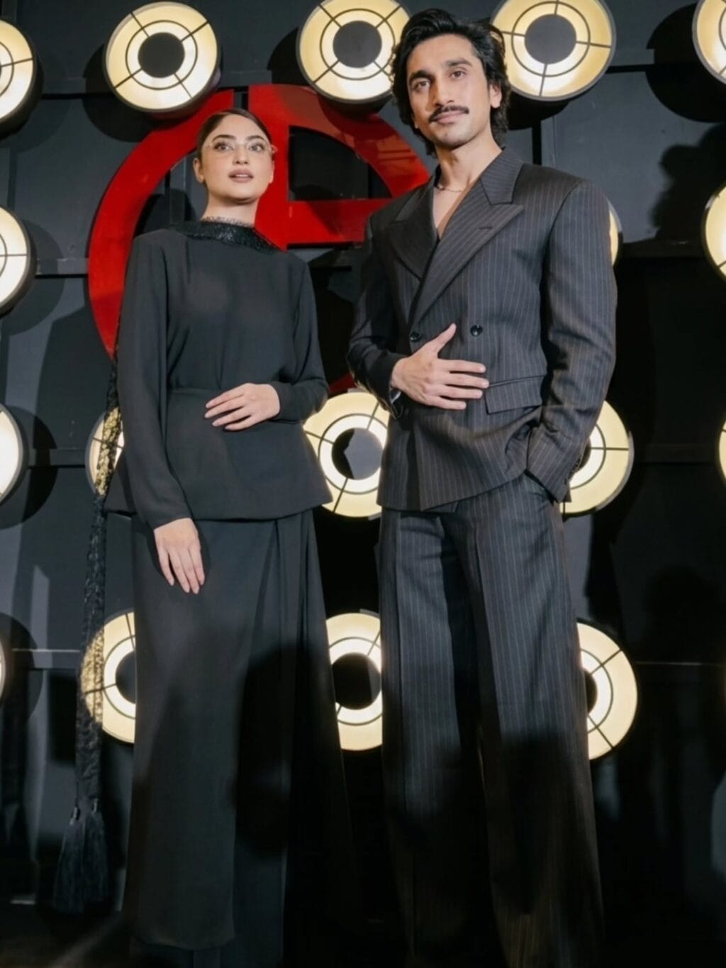 Sajal Aly & Hamza Sohail’s Armani Spotting Elicits Reactions