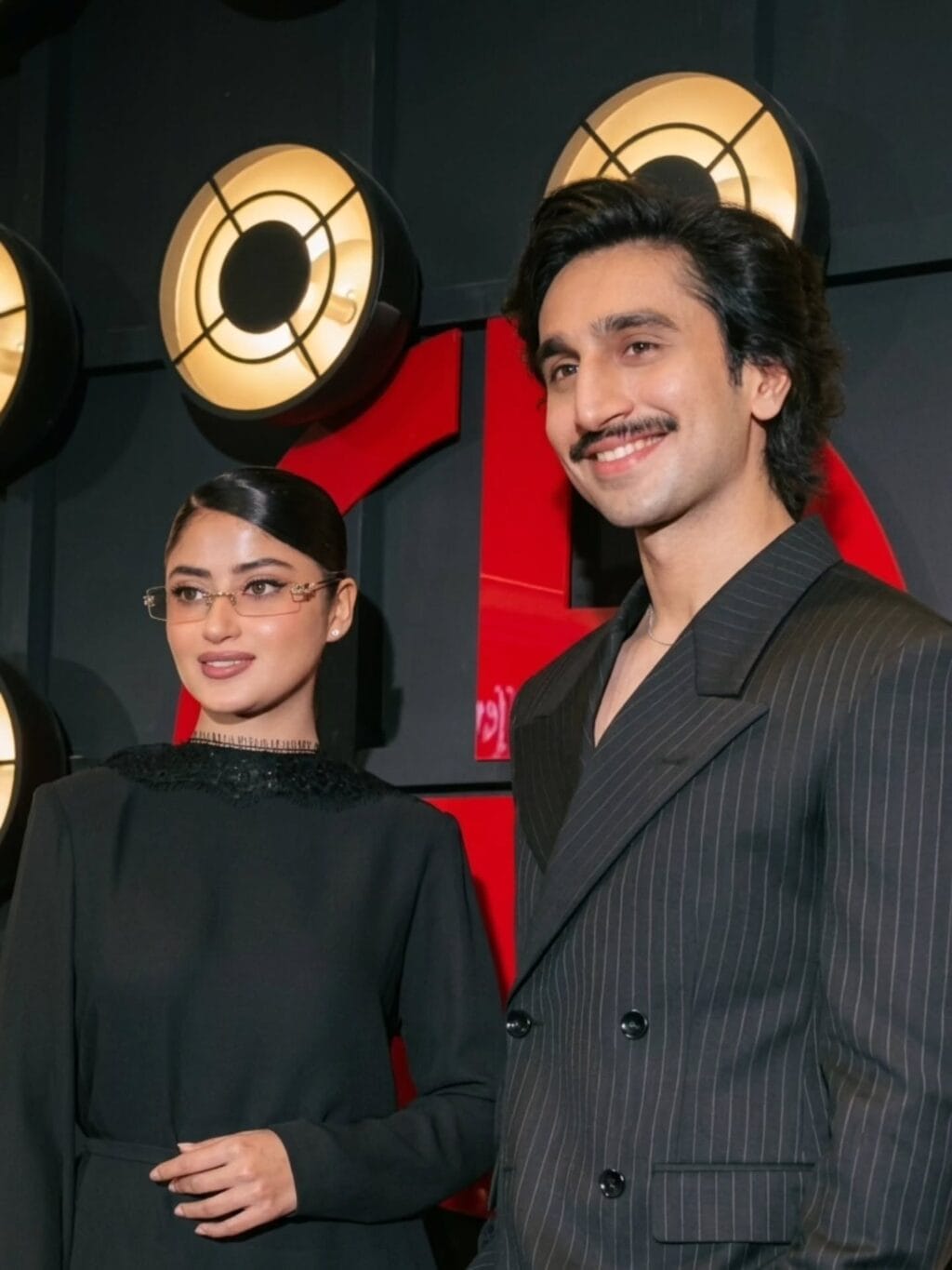 Sajal Aly & Hamza Sohail’s Armani Spotting Elicits Reactions