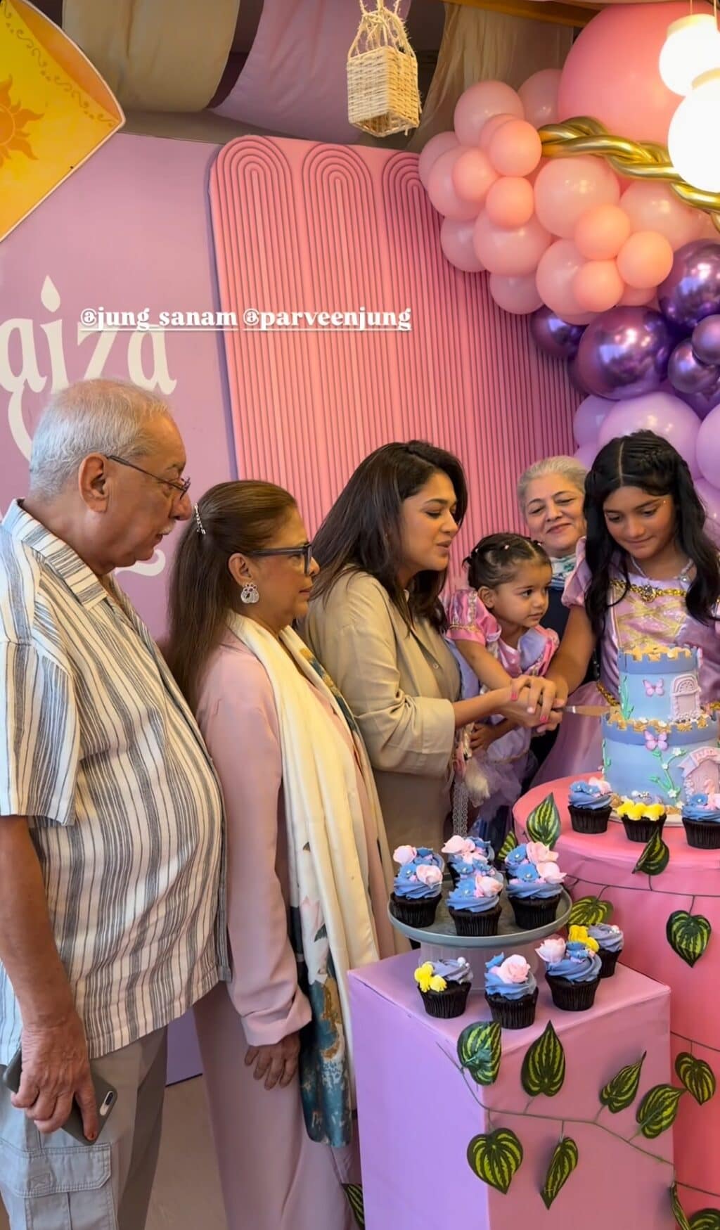 Sanam Jung Daughter 2nd Birthday Celebrations Sanam Jung Daughter 2nd Birthday Celebrations