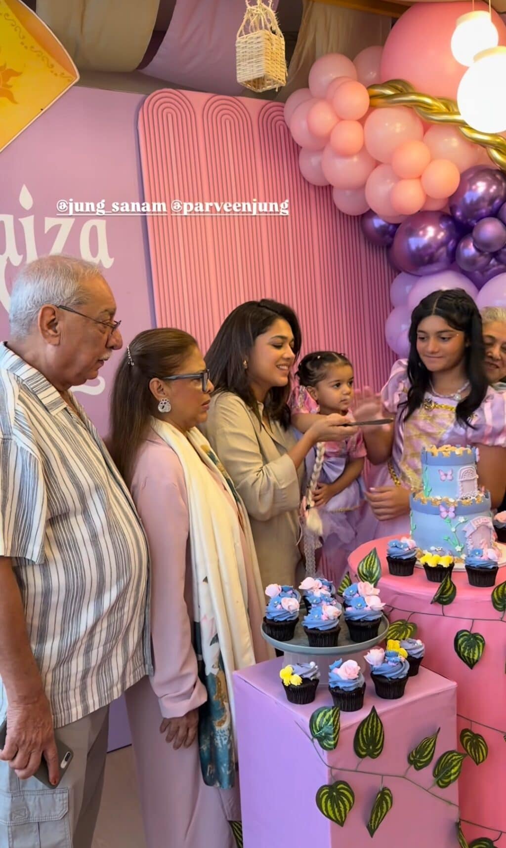 Sanam Jung Daughter 2nd Birthday Celebrations Sanam Jung Daughter 2nd Birthday Celebrations