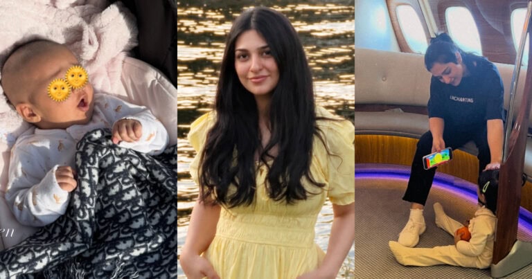 Sarah Khan Shares Family Pictures Depicting Her High Standards