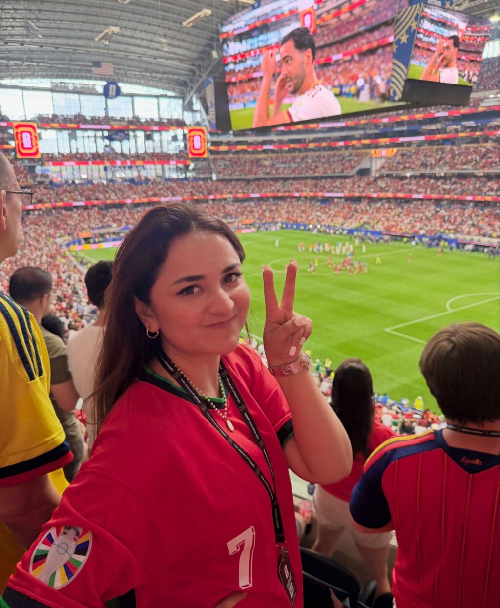 Yumna Zaidi Attends Ronaldo’s Final World Cup Match
