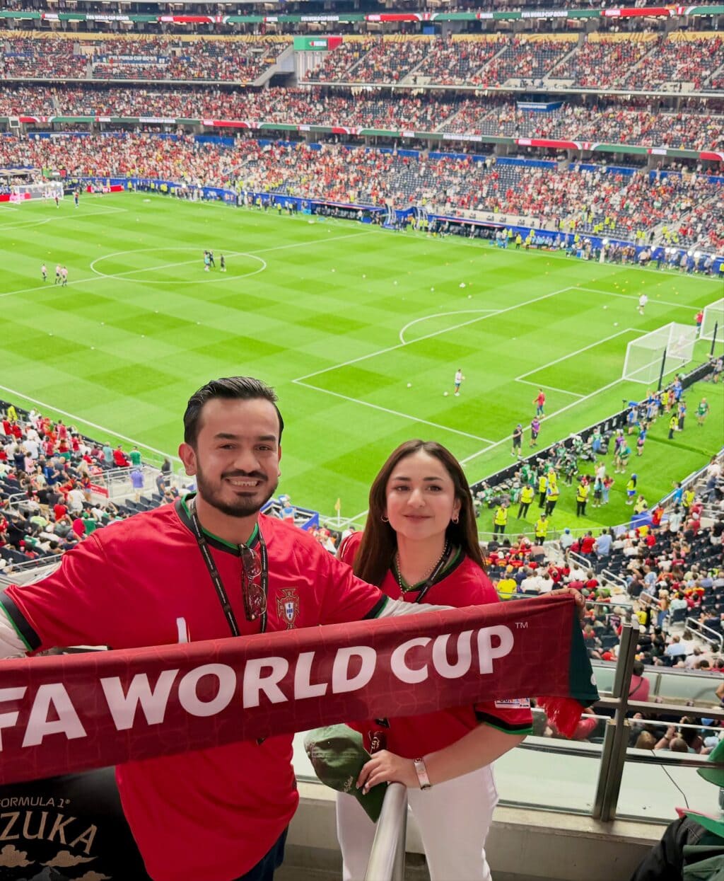 Yumna Zaidi Attends Ronaldo’s Final World Cup Match