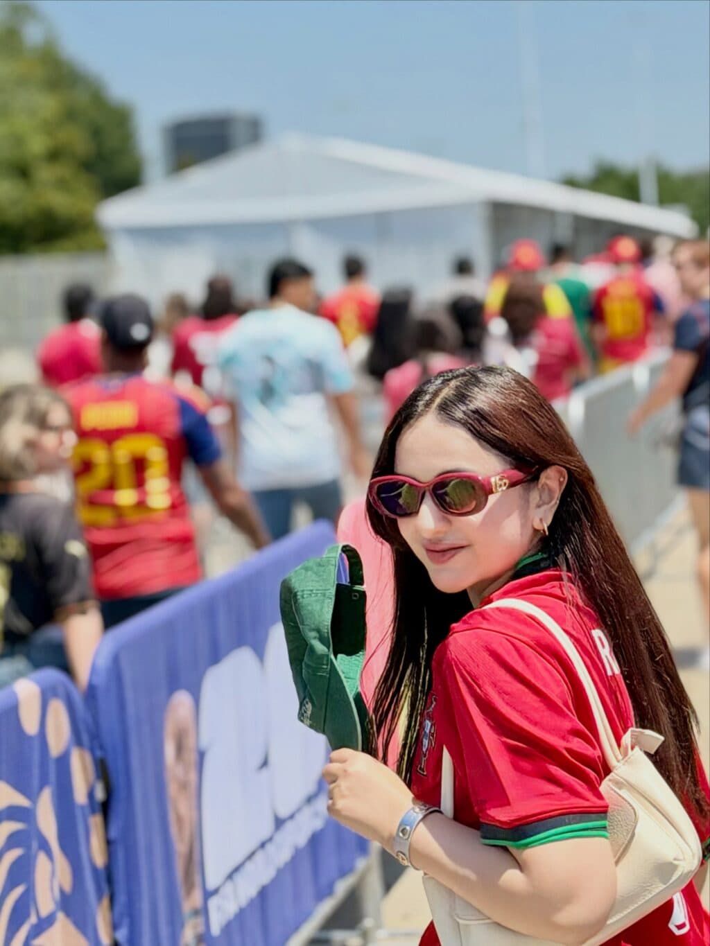 Yumna Zaidi Attends Ronaldo’s Final World Cup Match