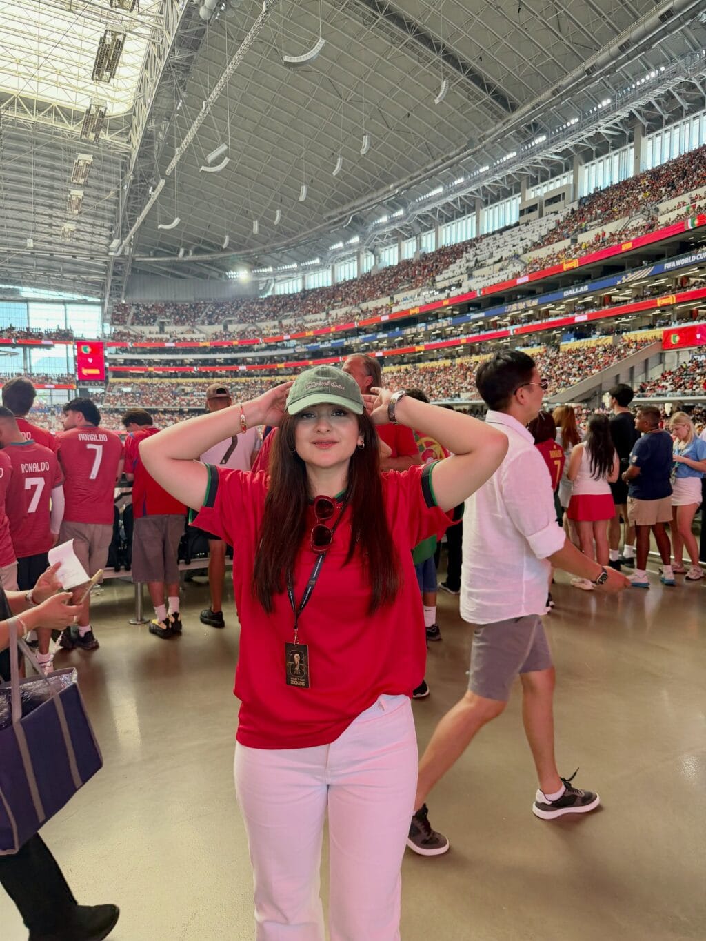 Yumna Zaidi Attends Ronaldo’s Final World Cup Match