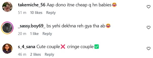 Momina Iqbal & Husband's Extreme Romance Has Internet Cringing Momina Iqbal & Husband's Extreme Romance Has Internet Cringing