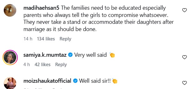Shahzeb Khanzada’s Stance For Women Applauded By Celebrities
