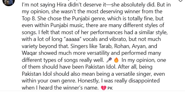 Public Reacts To Pakistan Idol Season 2 Winner
