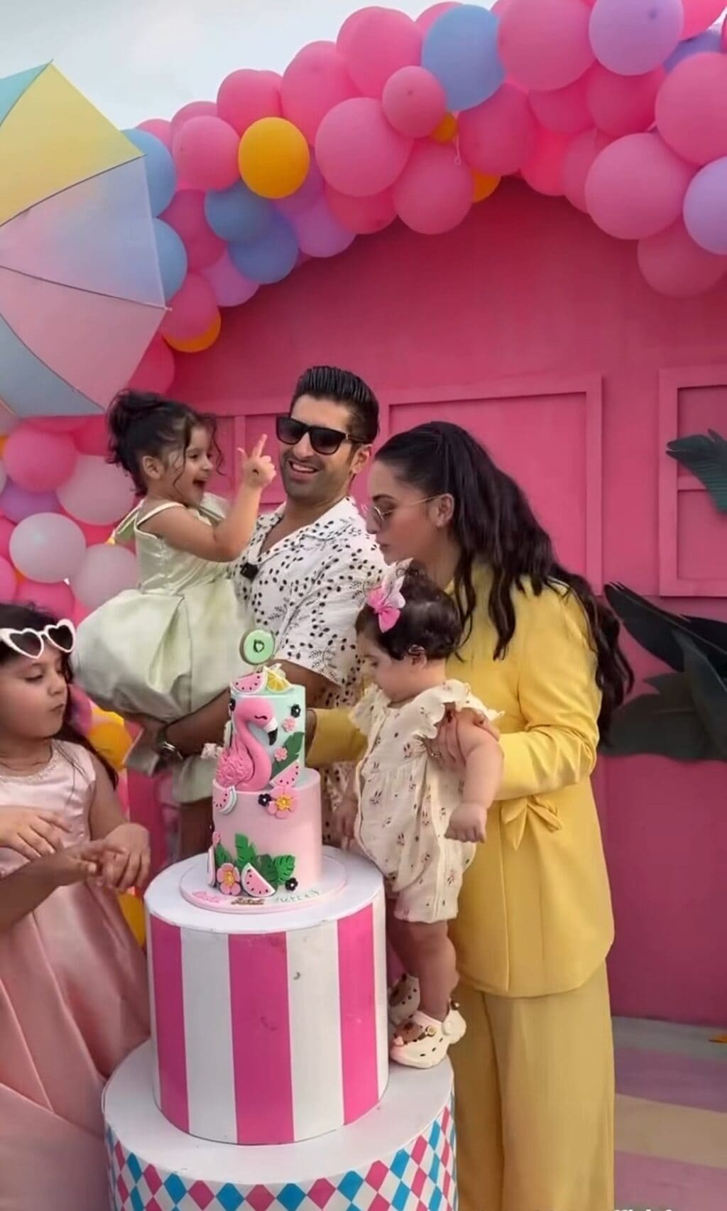 Aiman Khan and Muneeb Butt Celebrate Daughter Miral’s Third Birthday Aiman Khan and Muneeb Butt Celebrate Daughter Miral’s Third Birthday