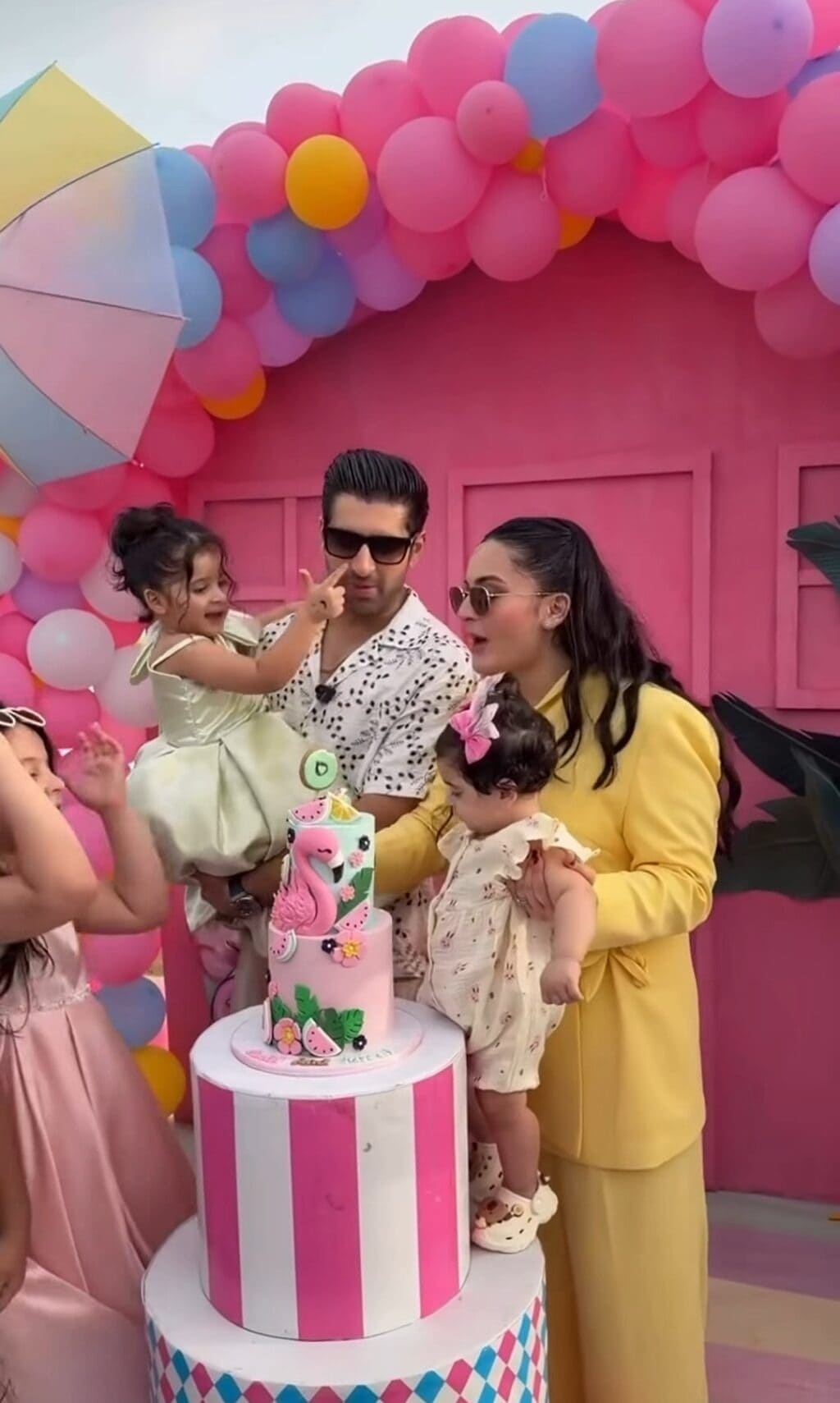 Aiman Khan and Muneeb Butt Celebrate Daughter Miral’s Third Birthday Aiman Khan and Muneeb Butt Celebrate Daughter Miral’s Third Birthday