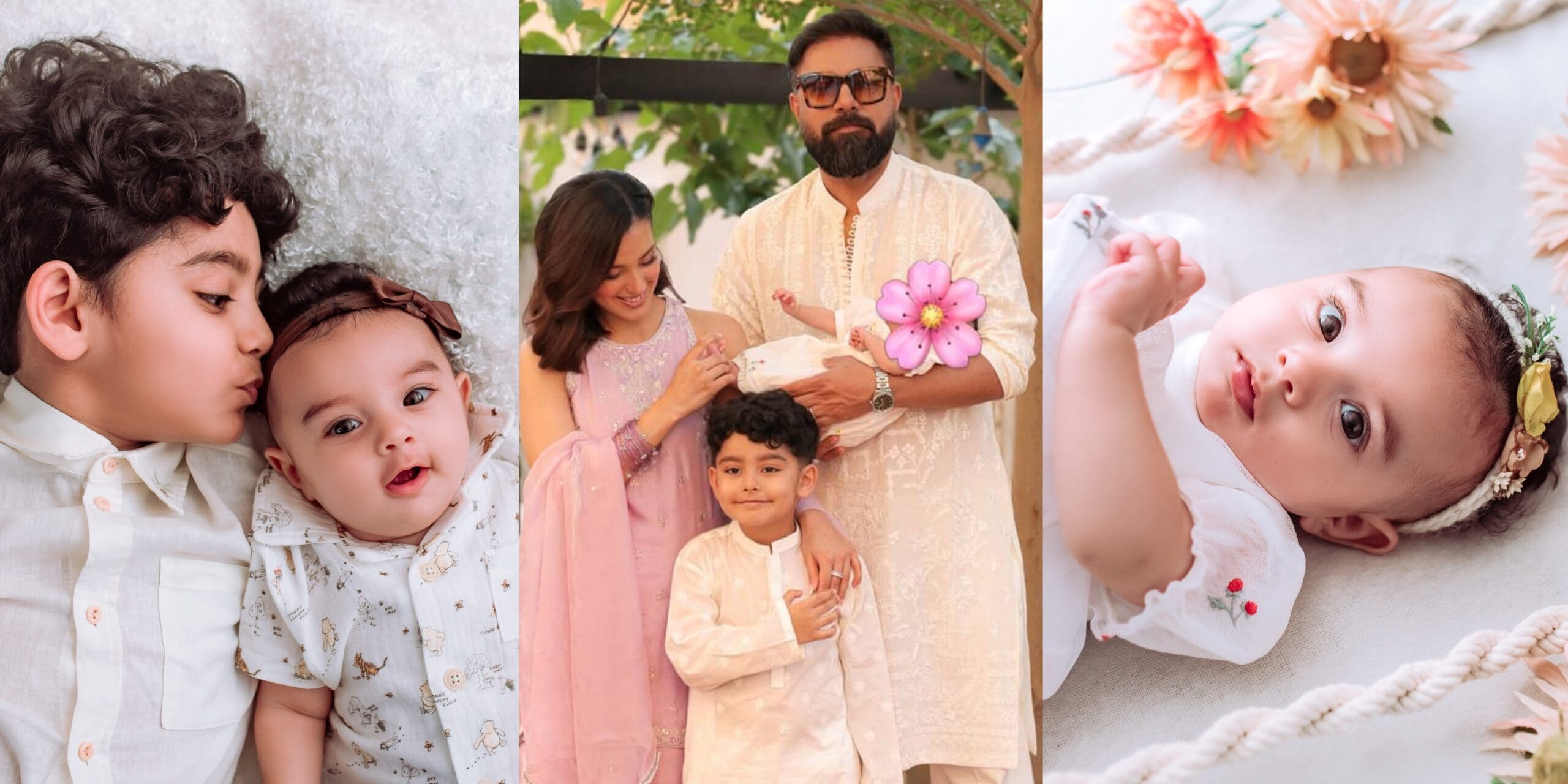 Iqra Aziz Reveals Daughter’s Face in a Cute Photoshoot