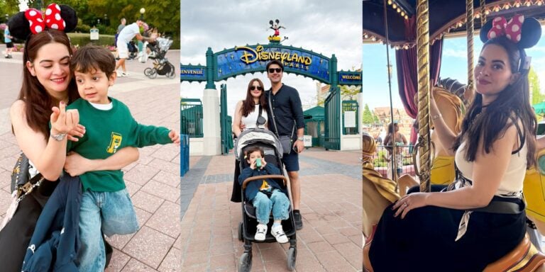 Minal Khan & Family Create Sweet Memories at Disneyland Paris