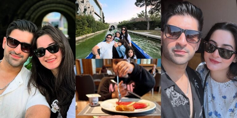 Aiman Khan & Muneeb Butt Baku Trip