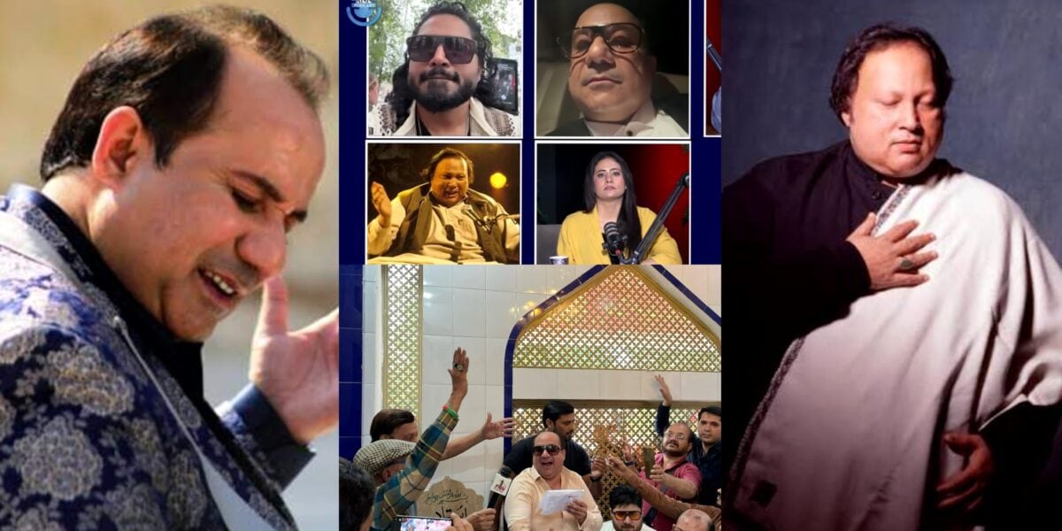 Rahat Fateh Ali Khan Defends Qawali Performance At Nusrat Fateh Ali Khan Grave Rahat Fateh Ali Khan Defends Qawali Performance At Nusrat Fateh Ali Khan Grave