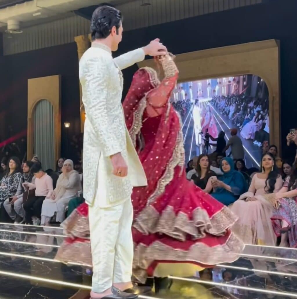 Javeria Saud's Ramp Walk With Aimal Khan At Kashee's Show Trolled Javeria Saud’s Ramp Walk With Aimal Khan At Kashee’s Show Trolled