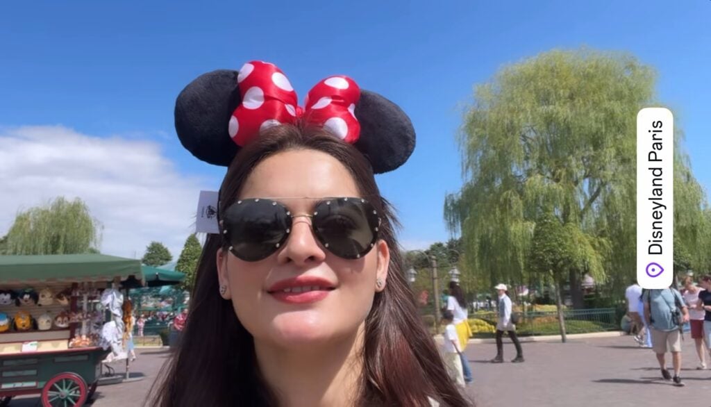Minal Khan & Family Create Sweet Memories at Disneyland Paris