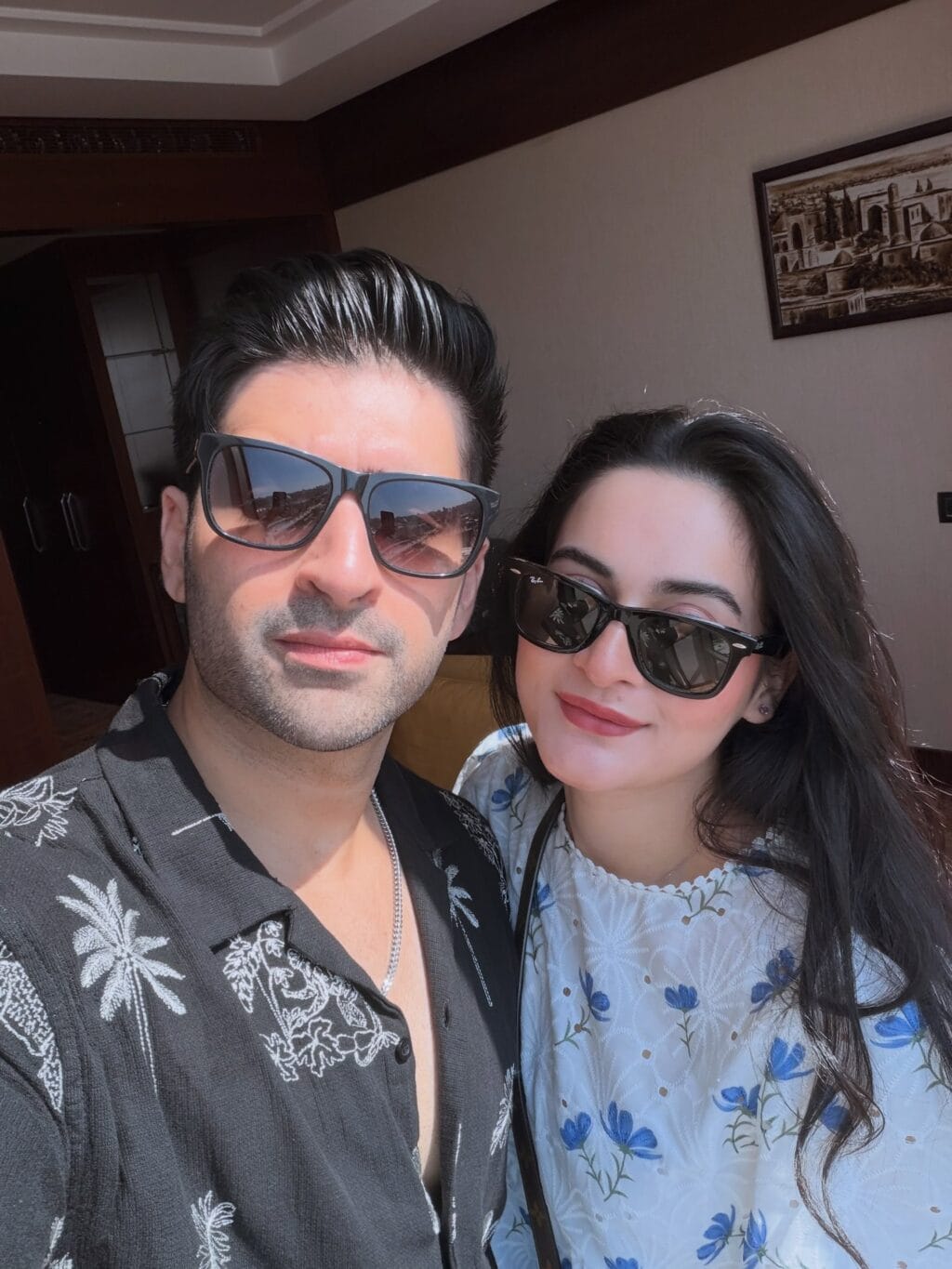 Aiman Khan & Muneeb Butt Baku Trip Aiman Khan & Muneeb Butt Baku Trip