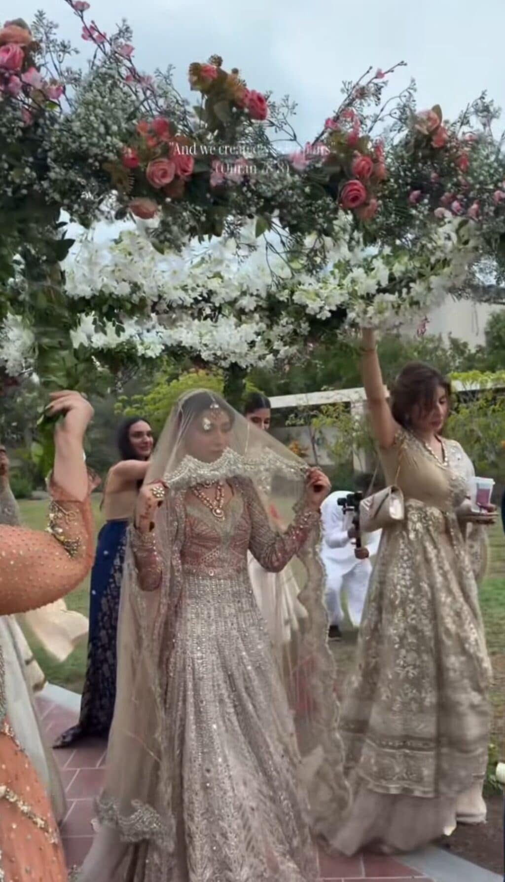Ramsha Khan Sister's Nikah in English Language Sparks Huge Backlash Ramsha Khan Sister’s Nikah in English Language Sparks Huge Backlash