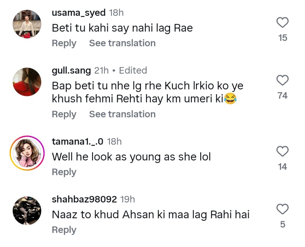 Aap Ki Izzat – Tabish & Naz’s Viral Baap Beti Scene Sparks Age Debate