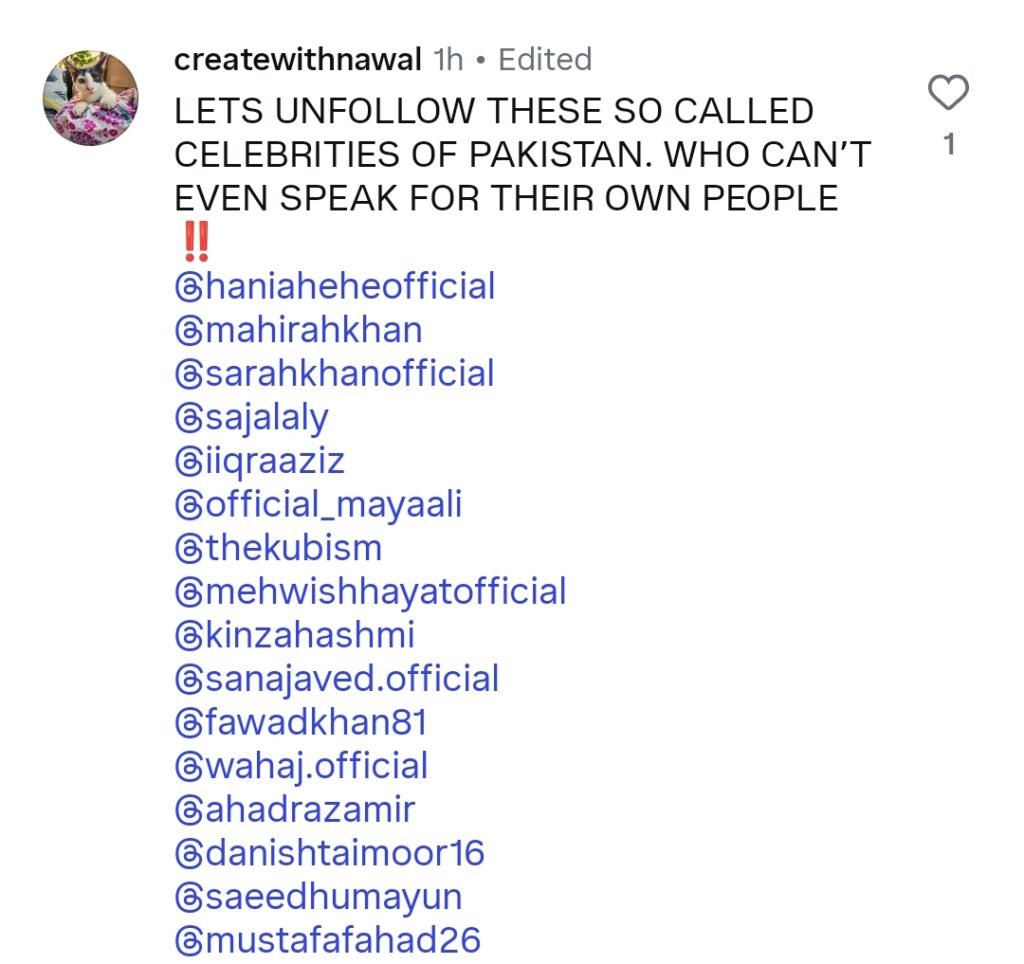 Pakistani Celebrities Who Didn’t Take A Stand For Kashmir