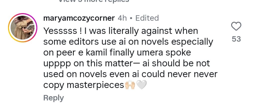 Umera Ahmed's Special Request to Fans Regarding Her Content Umera Ahmed’s Special Request to Fans Regarding Her Content