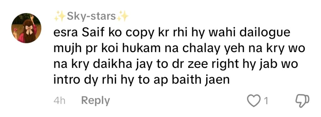 Tamasha Season 5 - Fans Think Esra Ayesha Is Copying Saif Ali Khan Tamasha Season 5 – Fans Think Esra Ayesha Is Copying Saif Ali Khan