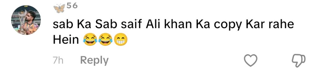 Tamasha Season 5 - Fans Think Esra Ayesha Is Copying Saif Ali Khan Tamasha Season 5 – Fans Think Esra Ayesha Is Copying Saif Ali Khan