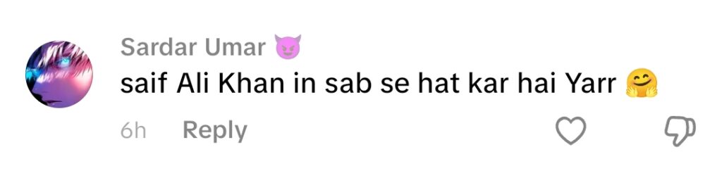 Tamasha Season 5 - Fans Think Esra Ayesha Is Copying Saif Ali Khan Tamasha Season 5 – Fans Think Esra Ayesha Is Copying Saif Ali Khan