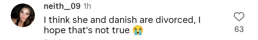 Fans React to Ayeza Khan and Danish Taimoor’s Divorce Speculations Fans React to Ayeza Khan and Danish Taimoor’s Divorce Speculations